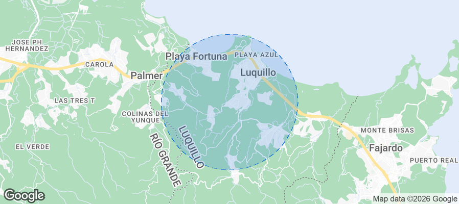 Mata de Plátano Airbnb map